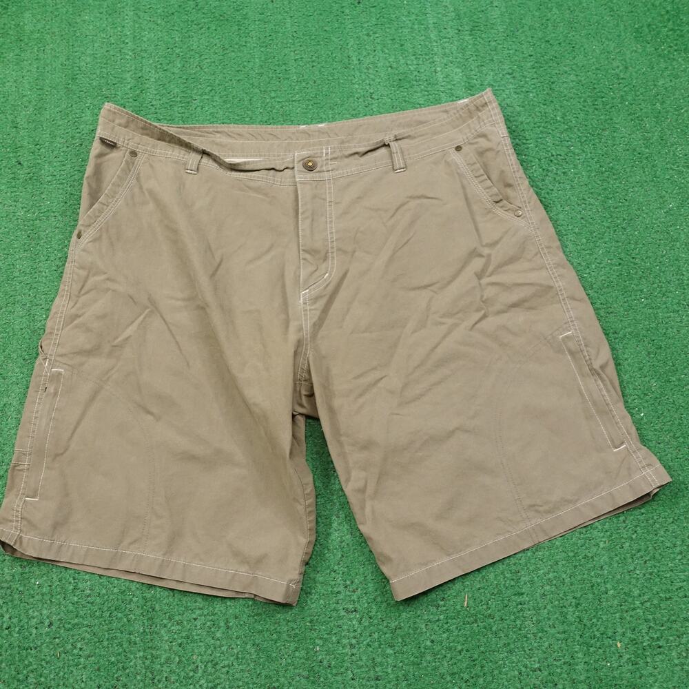 Kuhl Brown Flat Front Shorts Versatile Casual Wear